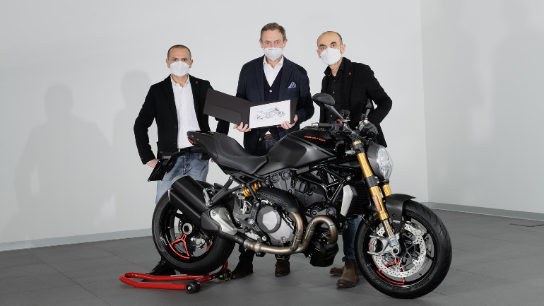 Ducati Monster υπ’ αριθμόν 350.000