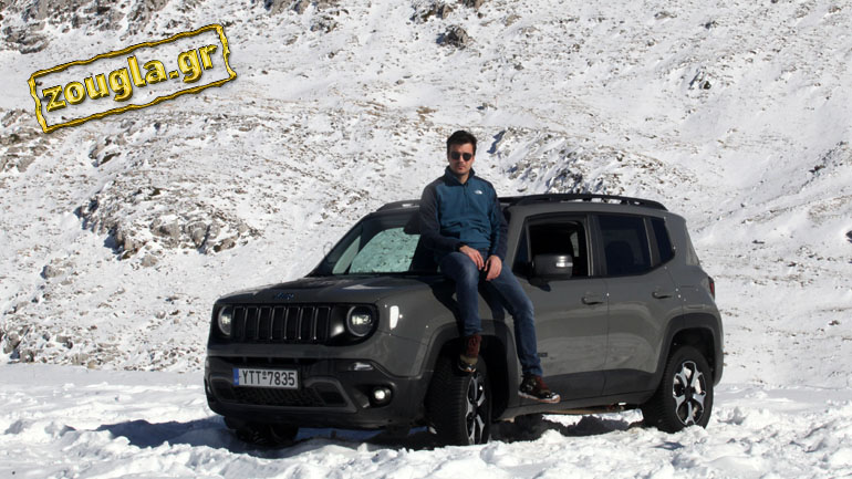 Πόσο καλά τα καταφέρνει στα χιόνια το plug-in υβριδικό Jeep Renegade 4Xe;