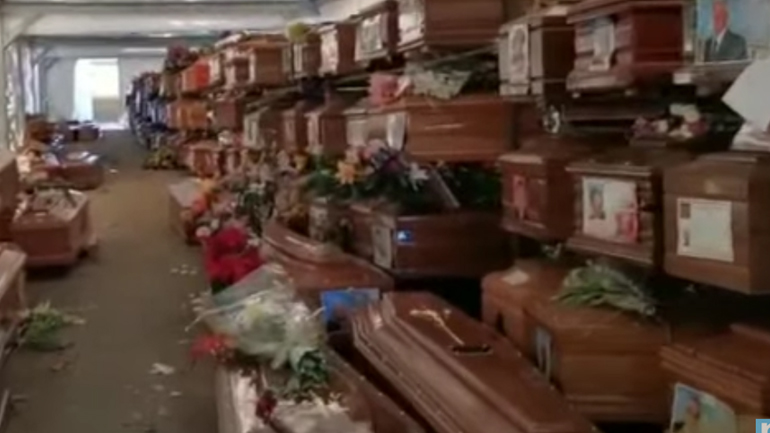 Εικόνες σοκ από το Παλέρμο: 700 νεκροί παραμένουν άταφοι