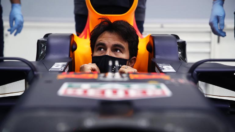 Ο Μεξικανός πήρε μια γεύση από το cockpit του μονοθεσίου.