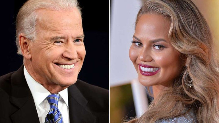 Η Chrissy Teigen είναι η πρώτη διάσημη που ακολούθησε ο Joe Biden στο Twitter!