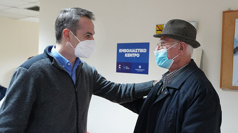 Κ. Μητσοτάκης: Η εκστρατεία εμβολιασμού προχωρά κανονικά Κ. Μητσοτάκης: Η εκστρατεία εμβολιασμού προχωρά κανονικά