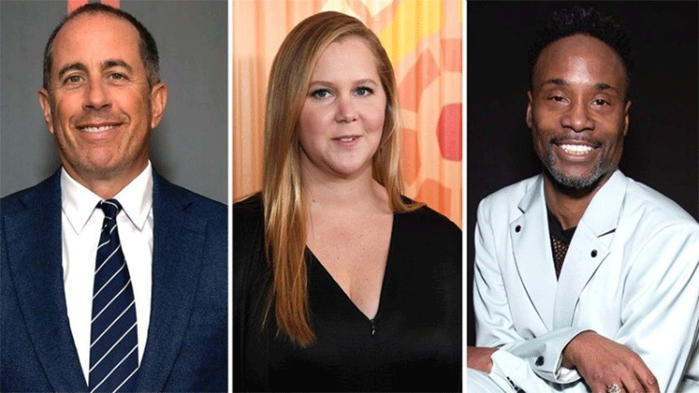 Οι Τζέρι Σάινφελντ, Μπίλι Πόρτερ, Έιμι Σούμερ σε εκστρατεία για την ανασυγκρότηση της Νέας Υόρκης