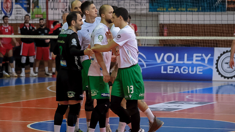 Βόλεϊ: Νίκη κορυφής για τον Παναθηναϊκό, 3-0 σετ τον Φίλιππο Βέροιας
