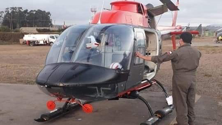 Drone συγκρούστηκε με πολεμικό ελικόπτερο της Χιλής – Τραυματίστηκε ο πιλότος