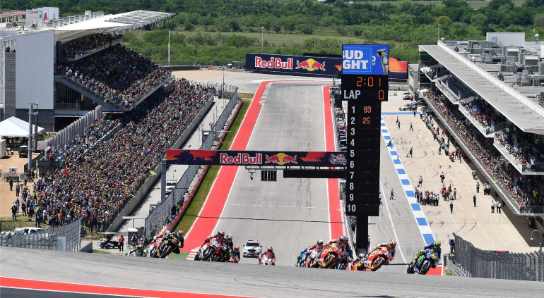 Η πίστα CoTA στο Τέξας δεν θα φιλοξενήσει τον Απρίλιο Grand Prix Μοτοσικλέτας.