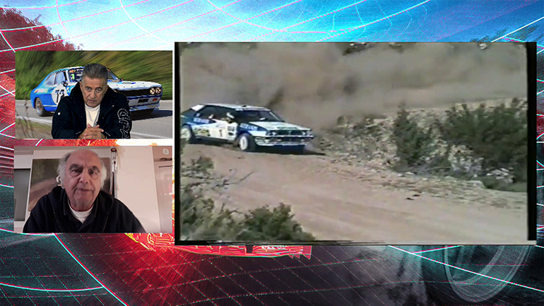 Τάσος Ιαβέρης (κάτω) και Στράτος Φωτεινέλης