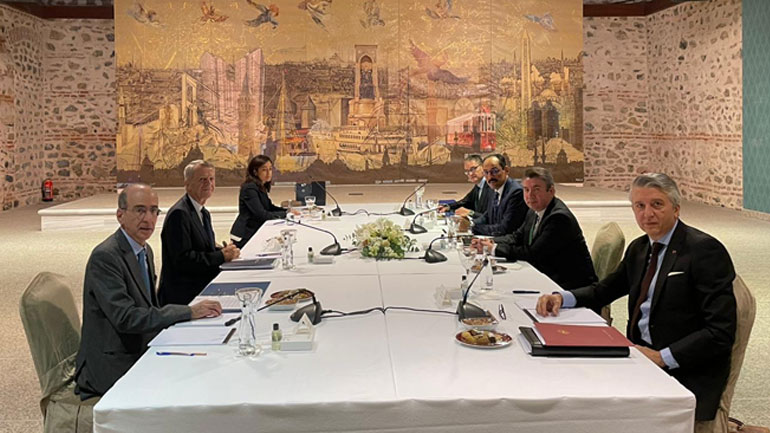 Ολοκληρώθηκε αυτός ο γύρος διερευνητικών επαφών στην Κωνσταντινούπολη