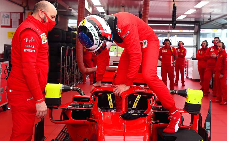 Ο μικρός Alesi ανήκει στo τμήμα Ferrari Driver Academy.