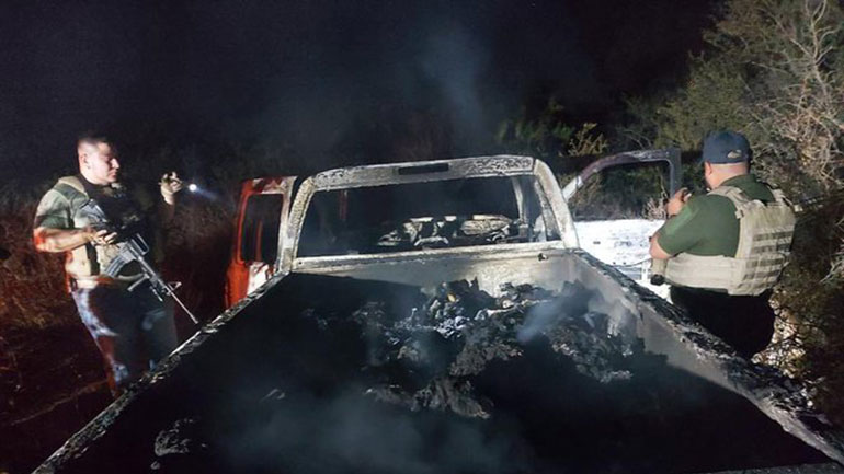 Μεξικό: Δεκαεννέα νεκροί εντοπίστηκαν μέσα σε καμένο φορτηγό