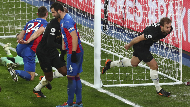 Αγγλία: «Διπλό» Ευρώπης η Γουέστ Χαμ, 3-2 την Κρίσταλ Πάλας