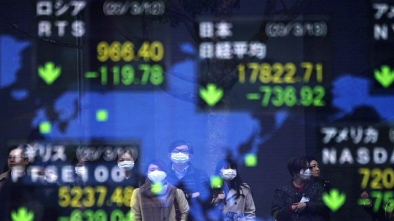 Πτωτικές τάσεις στο χρηματιστήριο του Τόκιο