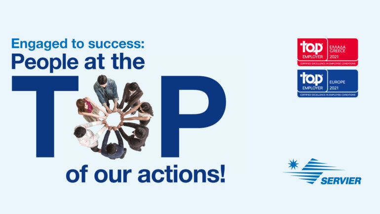 Διπλή διάκριση για τη Servier Hellas ως Top Employer