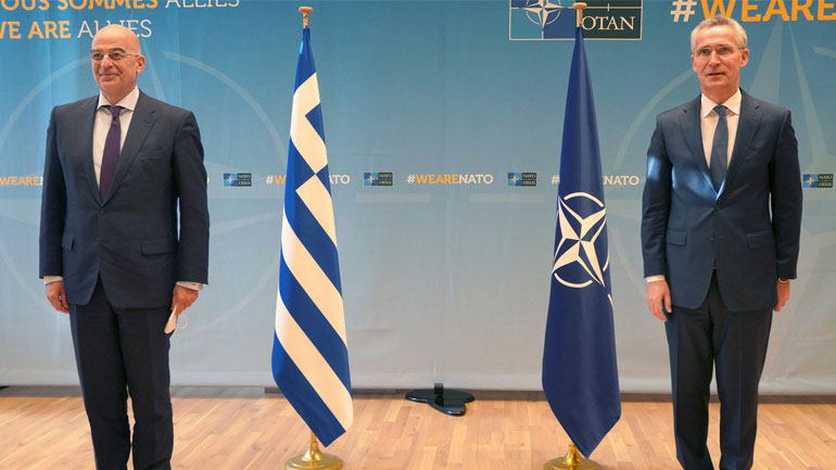 Η Ανατ. Μεσόγειος στο επίκεντρο της συνάντησης Δένδια με τον ΓΓ του ΝΑΤΟ