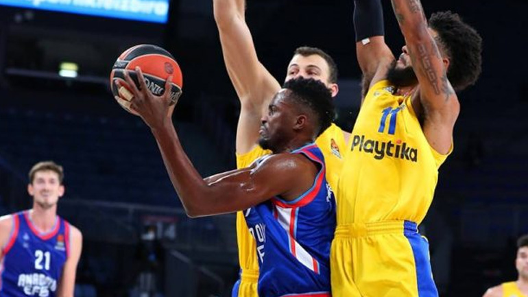 Ευρωλίγκα: Αναβλήθηκε η αναμέτρηση Μακάμπι Τελ Αβίβ-Αναντολού Εφές