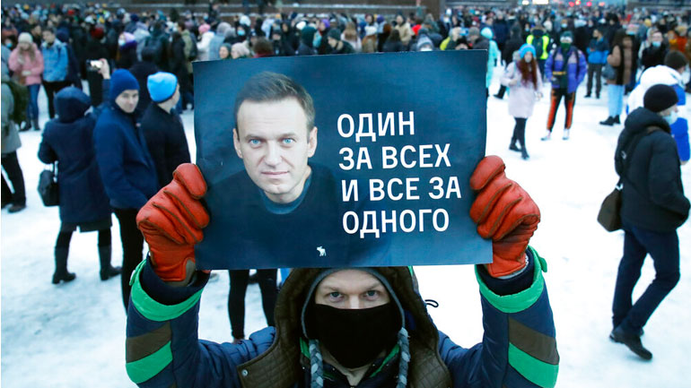 H Ρωσία κατηγορεί τους διαδηλωτές υπέρ της απελευθέρωσης Ναβάλνι – Δεν μπορεί να υπάρξει έτσι διάλογος