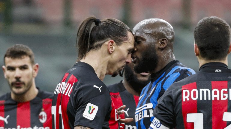 Ίντερ-Μίλαν: Χυδαίες βρισιές για συζύγους και μητέρες αντάλλαξαν Ιμπραΐμοβιτς και Λουκάκου!