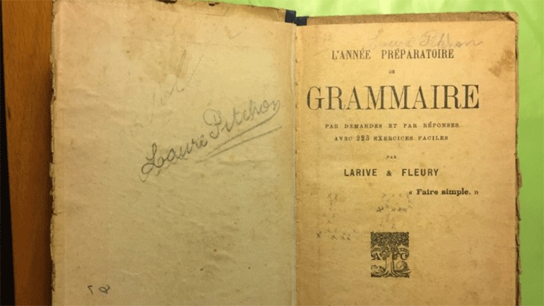 Σχολικό εγχειρίδιο από παλαιοπωλείο της Θεσσαλονίκης «μαρτυρά» την τραγική μοίρα νεαρής Εβραιοπούλας