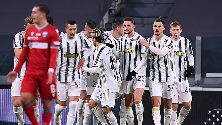 Κύπελλο Ιταλίας: Άνετα η Γιουβέντους, 4-0 τη ΣΠΑΛ