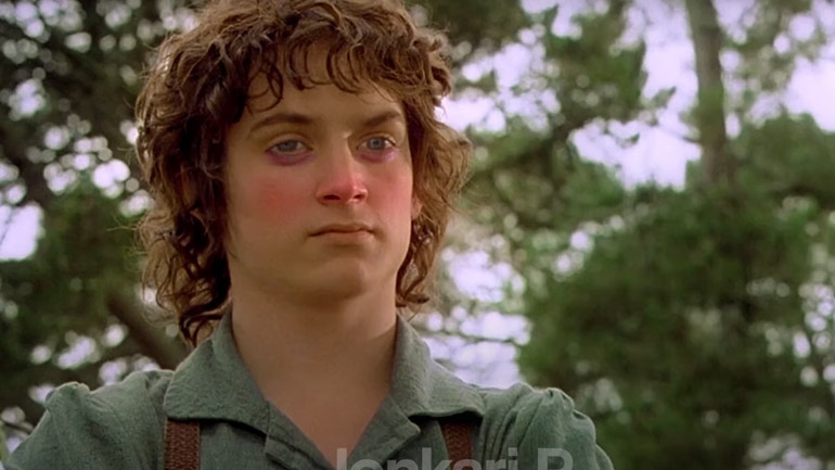 Ο μεθυσμένος Φρόντο συναντά τον Γκάνταλφ