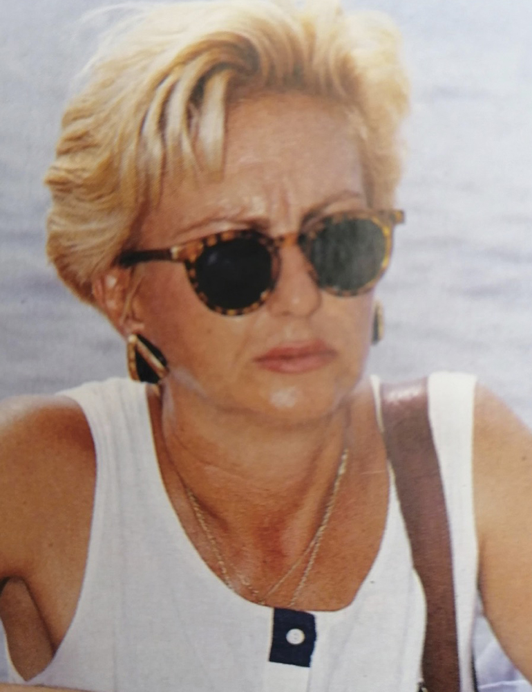 Η Πέγκυ Τρικάκου ταξίδεψε για τους ουρανούς...