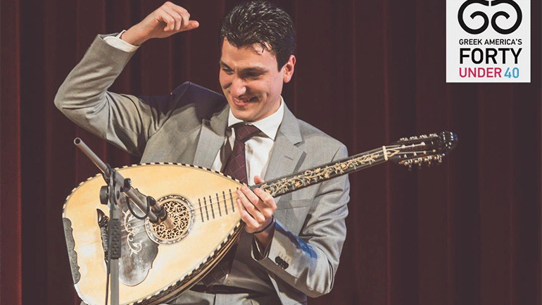 Ο διεθνής λαουτίστας και συνθέτης Βασίλης Κώστας κάτοχος του βραβείου «Forty Under 40»