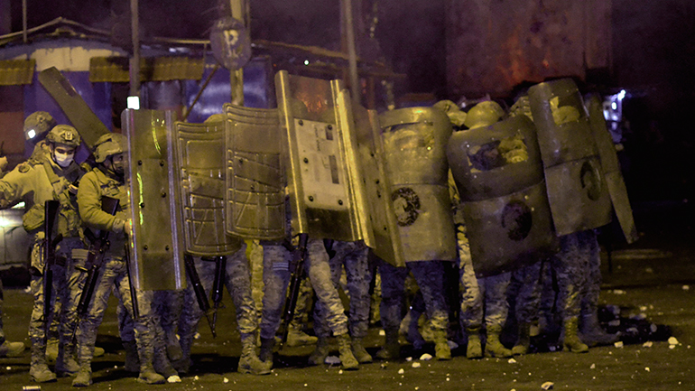 Λίβανος: Η Διεθνής Αμνηστία στηλιτεύει τη χρήση όπλων που εξάγει η Γαλλία στην καταστολή διαδηλώσεων