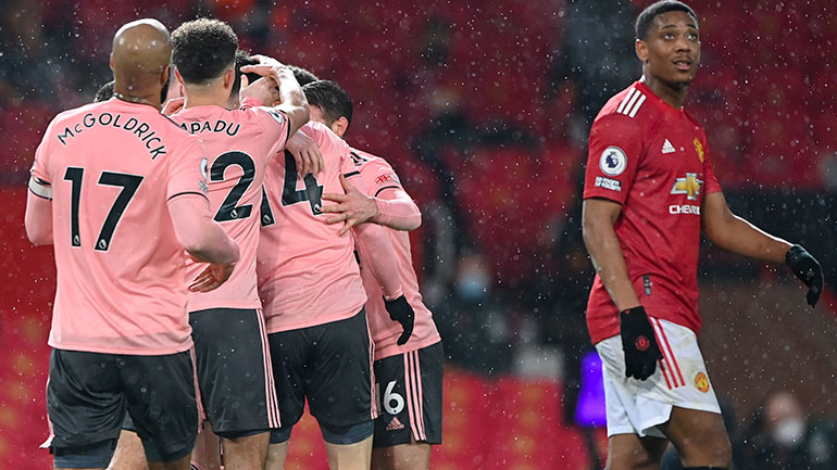 Θύμα έκπληξης η Γιουνάιτεντ, ήττα με 2-1 από την ουραγό Σέφιλντ