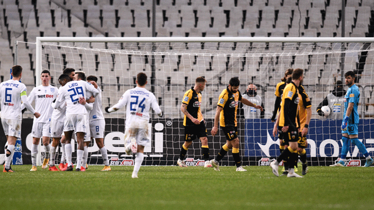 ΑΕΚ: Πρώτη εντός έδρας ήττα με 2-0 μετά από 26 μήνες