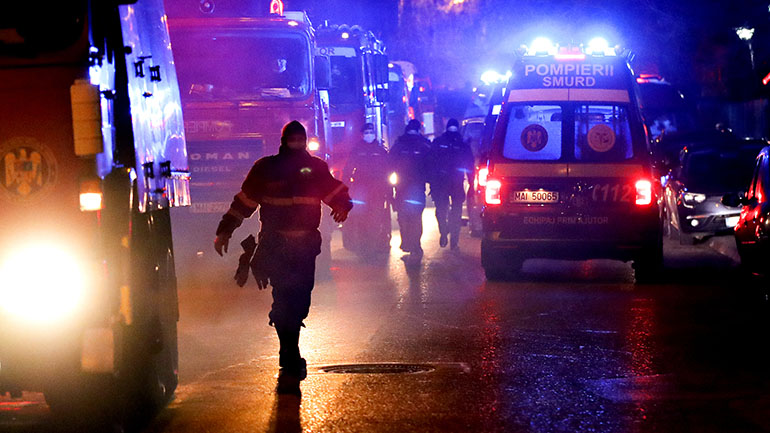 Ρουμανία: Τους πέντε έφτασαν οι ασθενείς που έχασαν τη ζωή τους όταν ξέσπασε πυρκαγιά σε νοσοκομείο