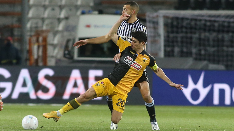 ΑΕΚ: Ελαφριά θλάση ο Μάνταλος