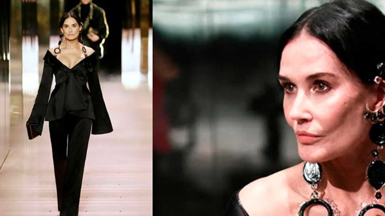 Demi Moore: Αγνώριστη στην πασαρέλα του οίκου Fendi!