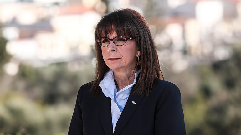 Επίσκεψη της ΠτΔ Κατερίνας Σακελλαροπούλου στο Κτήμα Τατοΐου