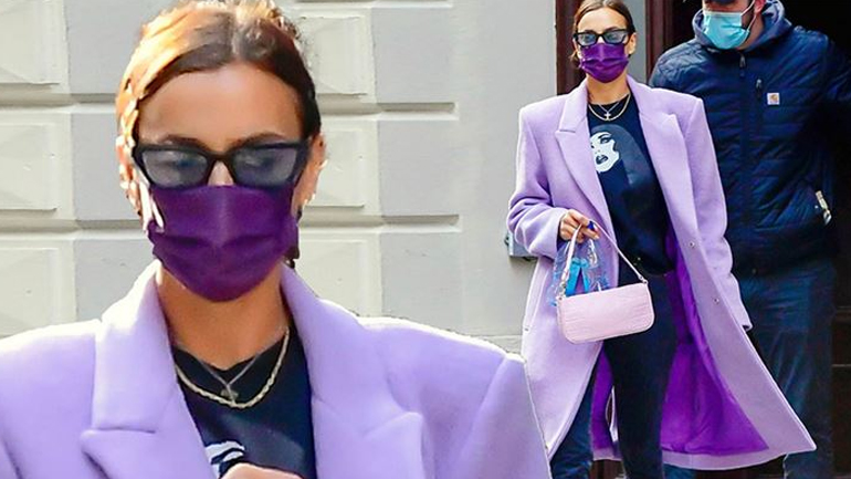 To statement coat της Irina Shayk που θα αναβαθμίσει τα looks σας στην πόλη