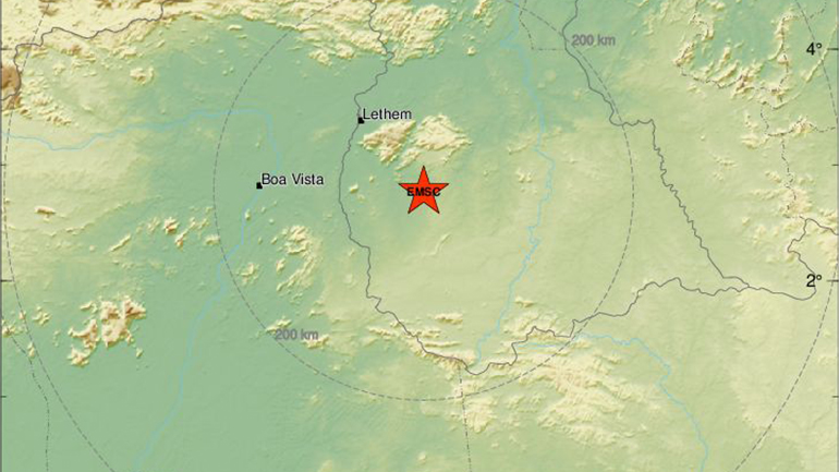 Σεισμός 5,7 Ρίχτερ στη Γουιάνα