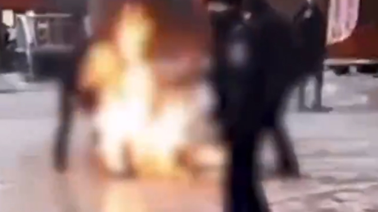 Ρωσία: Άνδρας αυτοπυρπολήθηκε στο κέντρο της Μόσχας