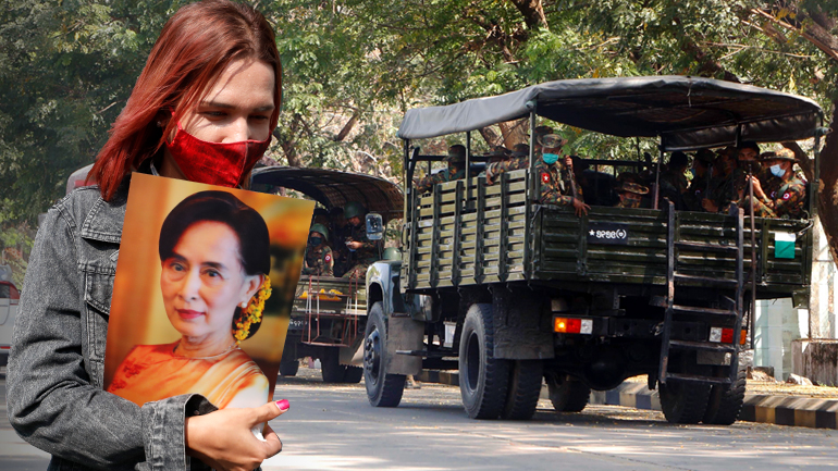 Οι στρατηγοί της Μιανμάρ δεν άντεξαν τη Δημοκρατία