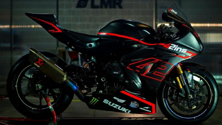 Η Suzuki του Alex Rins με την οποία προπονείται