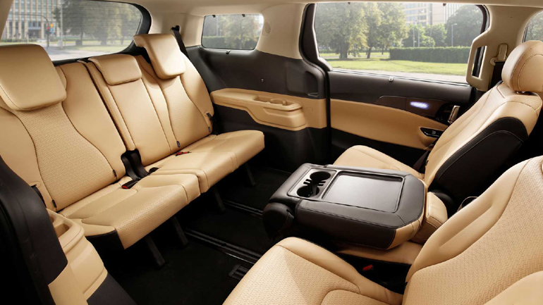 Τα καθίσματα μετακινούνται προς κάθε κατεύθυνση.