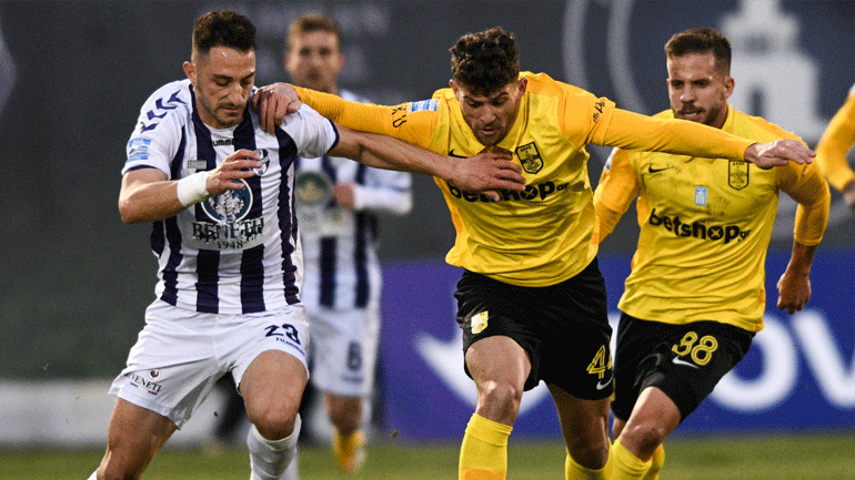 Άρης: Εκτίουν την τιμωρία τους με τον Παναιτωλικό οι Τζέγκο και Ιωάννου