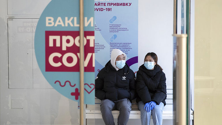 Ρωσία: 16.643 κρούσματα κορωνοϊού και 539 νεκροί το τελευταίο 24ωρο