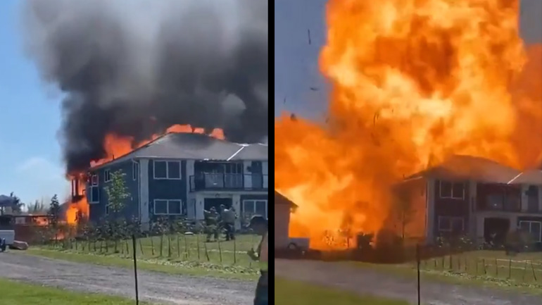 Έκρηξη δεξαμενής προπανίου