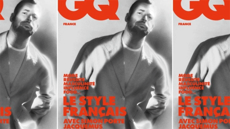 Ο Simon Porte Jacquemus φωτογραφήθηκε για το εξώφυλλο του GQ France