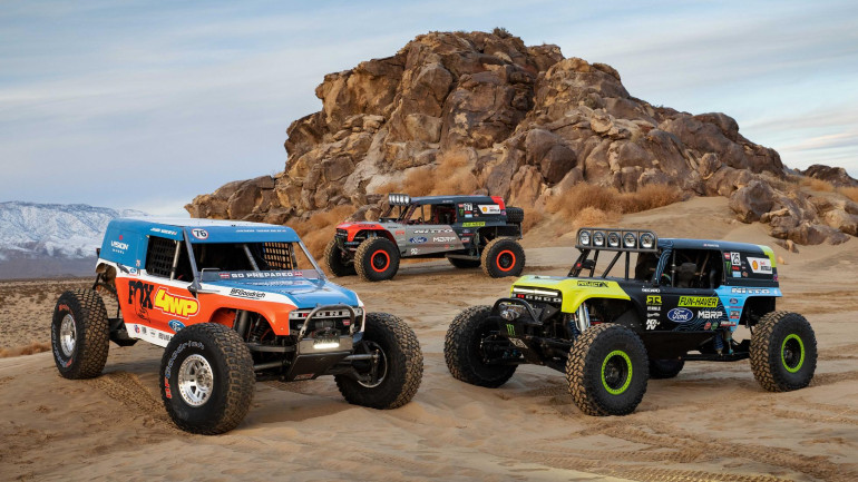 Τα τρια αγωνιστικά Bronco Ultra4 4400