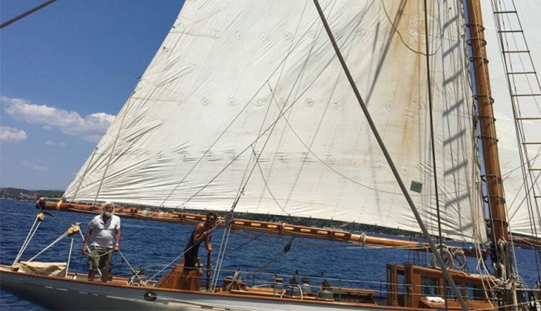 Χανιά: Ιστορία 119 ετών είχε το ιστιοφόρο του 74χρονου Βρετανού