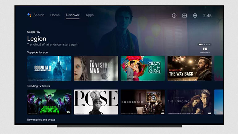 To Android TV μετατρέπεται σε Google TV