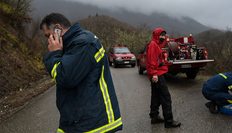 Ιωάννινα: Δείτε βίντεο από την επιχείρηση εντοπισμού του εκπαιδευτικού αεροσκάφους