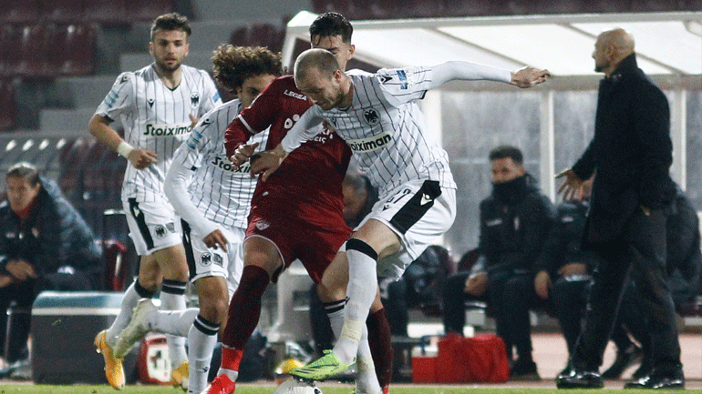 Με δύο νίκες στα προημιτελικά του Κυπέλλου ο ΠΑΟΚ, 2-1 την ΑΕΛ στο «Αλκαζάρ»