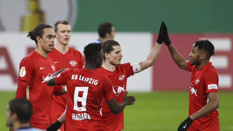 Κύπελλο Γερμανίας: Άνετη πρόκριση για τη Λειψία, δυσκολεύτηκε αλλά πέρασε η Βόλφσμπουργκ