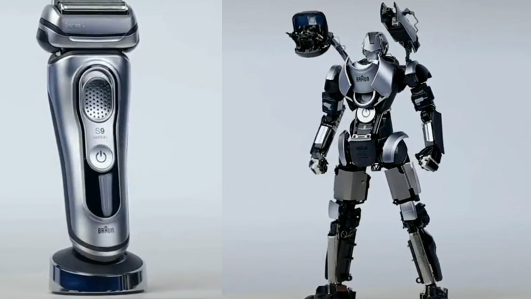 Κατασκευή ενός ρομπότ από μια ξυριστική μηχανή